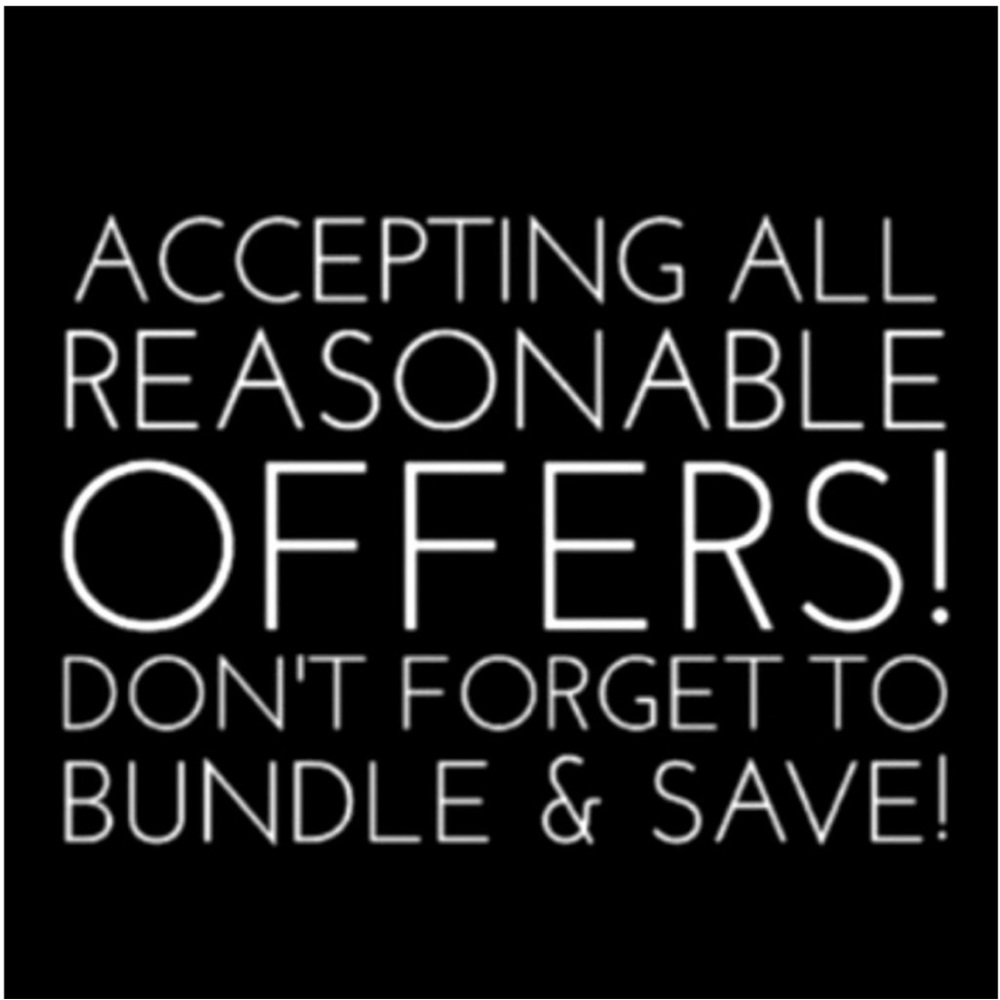 Reasonable offers will be considered!!!